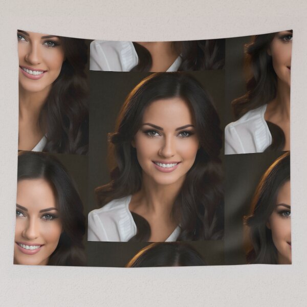 Item preview, Captivating Portrait of Gianna 12, a Stunning Professional Woman" designed and sold by Nustudios.