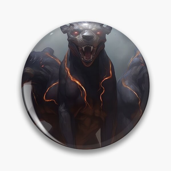 Item preview, Cerberus dog designed and sold by Rosaliartbook.