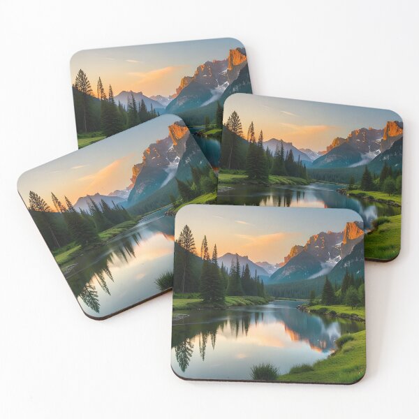 Item preview, Majestic Misty Mountains designed and sold by printyai.