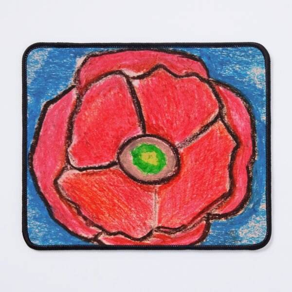 Item preview, Poppy (oil pastel) designed and sold by Sky-99.
