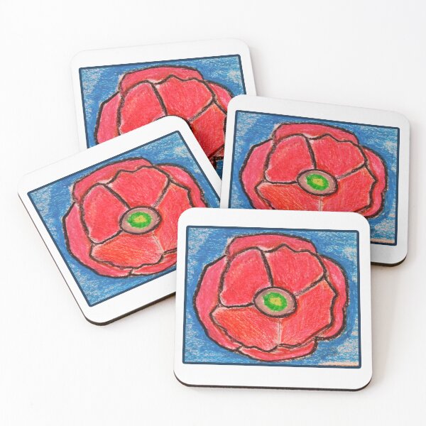Item preview, Poppy (oil pastel) designed and sold by Sky-99.