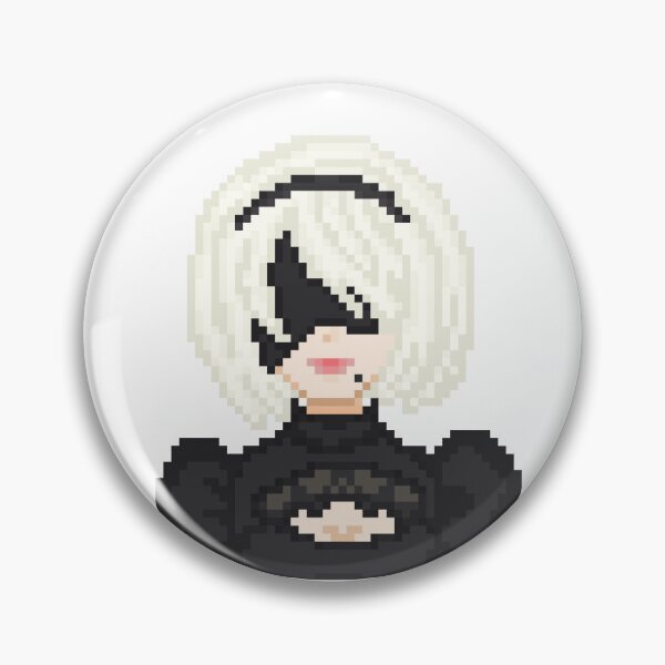 Item preview, 2B Pixel Art Portrait Nier Automata designed and sold by Pawsp7.