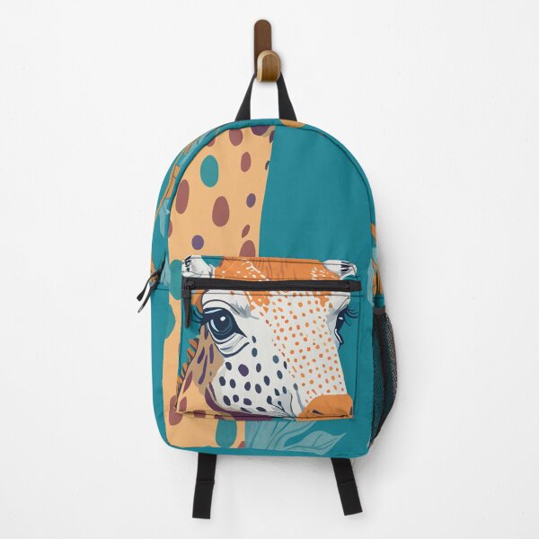 Item preview, Cute African Safari Giraffe Savanna Wildlife Cartoon Illustration designed and sold by Zazizu.