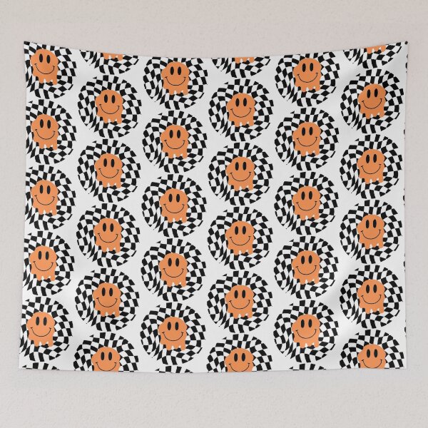 Item preview, Orange Melting Smiley Face designed and sold by eliana01019.
