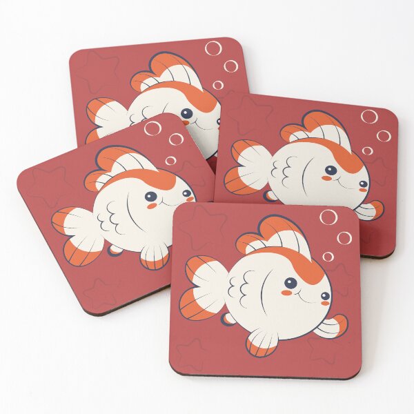 Item preview, Kawaii Koi Fish Doodle by Möno Röso designed and sold by Moeno-Roeso.