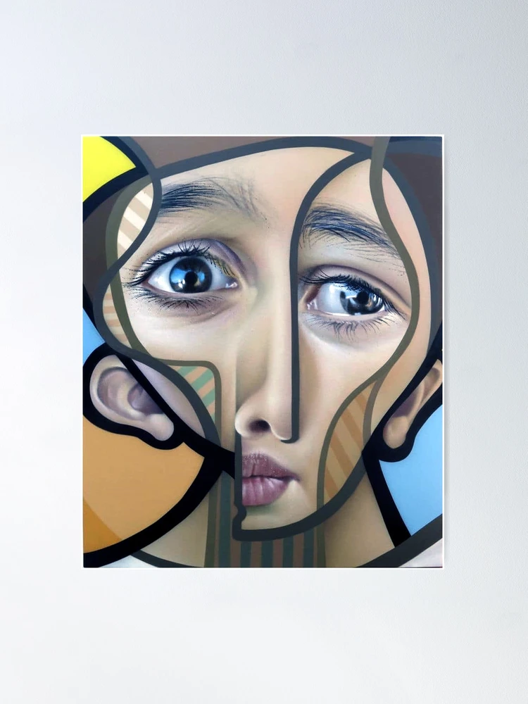 Realism meets Cubism in Berlin Street Art