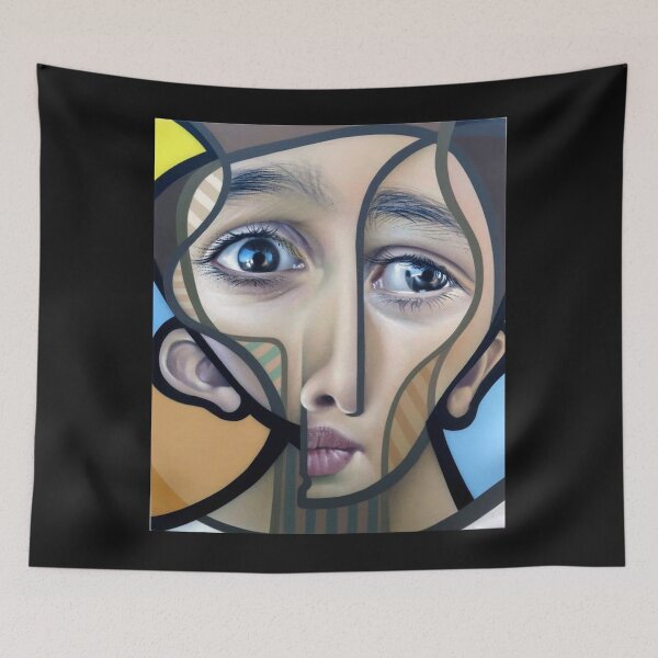 Item preview, Realism meets Cubism in Berlin Street Art designed and sold by mturns57.