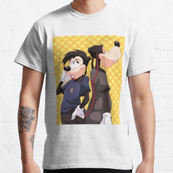  Disney A Goofy Movie Max Big Face Raglan Baseball Tee