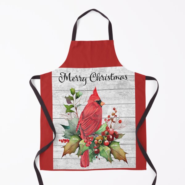 Item preview, Cardinal Merry Christmas on Shiplap A designed and sold by Jean Plout.