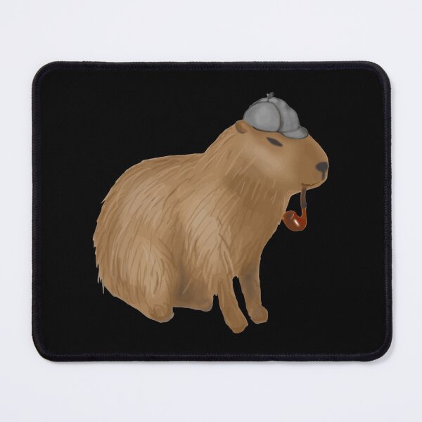 Item preview, Sherlock capybara designed and sold by HulonSoppitt.