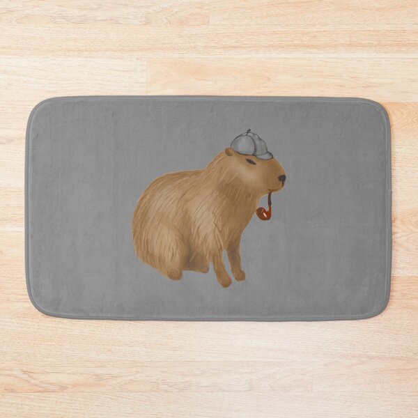 Item preview, Sherlock capybara designed and sold by HulonSoppitt.