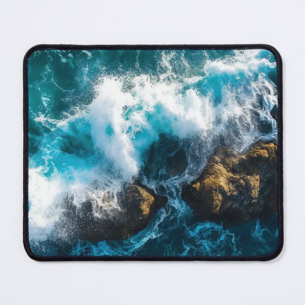 Artikelvorschau, Ocean Waves Crashing On The Shore entworfen und verkauft von AdrianGrosu.