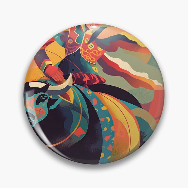 Item preview, Mystic Matadors: Pinturas surrealistas abstractas para la decoración del hogar designed and sold by Rick Navarro.
