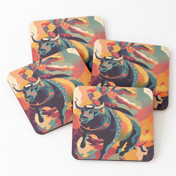 Item preview, Mystic Matadors: Abstract Surrealistic Paintings for Home Decor designed and sold by Rick Navarro.