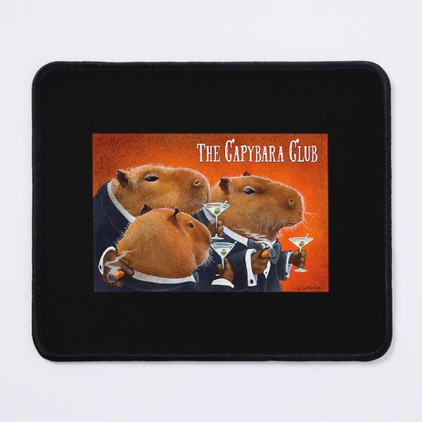 Item preview, Will Bullas the capybara club designed and sold by HulonSoppitt.