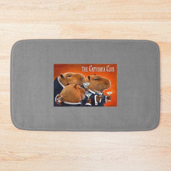 Item preview, Will Bullas  the capybara club designed and sold by HulonSoppitt.