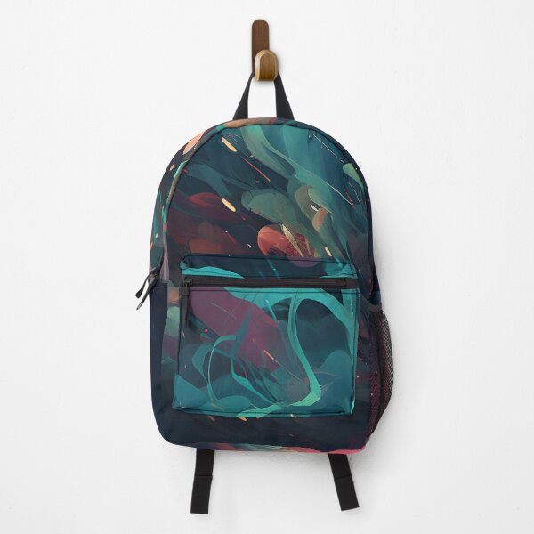 Item preview, Enigmatic Realms: Plunge into the enchanting depths of abstract surrealism designed and sold by Nicolas Burns.