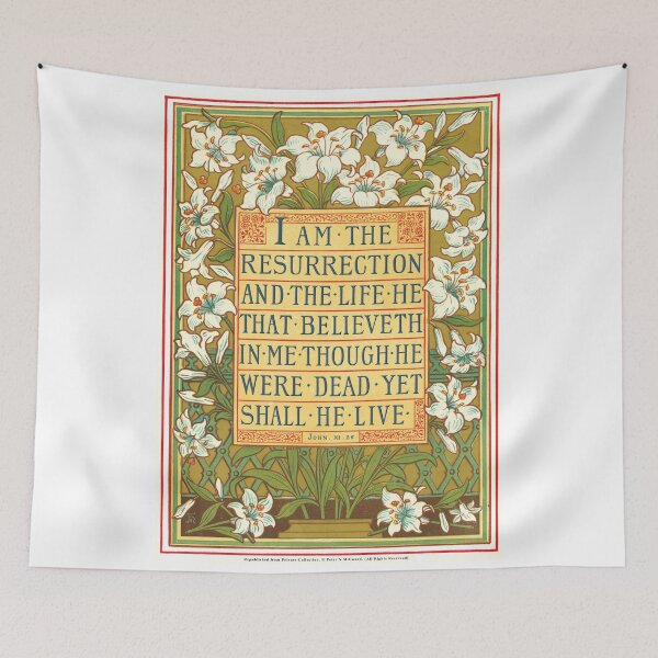 Item preview, I am the Resurrection and the Life - John 11:25 designed and sold by Pictures With A Message.