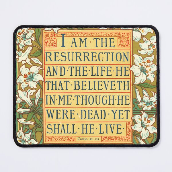 Item preview, I am the Resurrection and the Life - John 11:25 designed and sold by Pictures With A Message.
