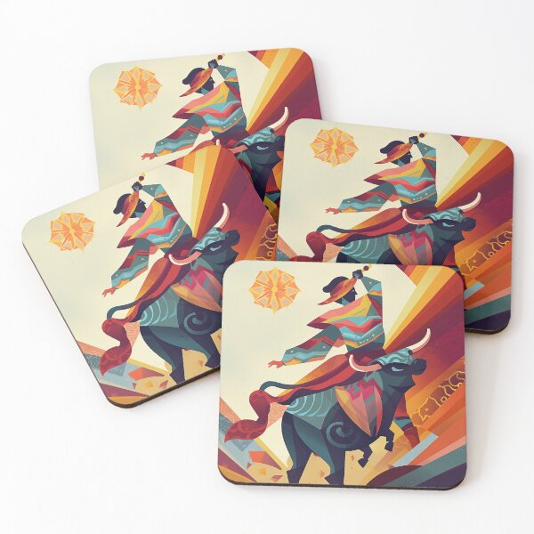 Item preview, Mystic Matadors: Abstract Surrealistic Paintings for Home Decor designed and sold by Rick Navarro.