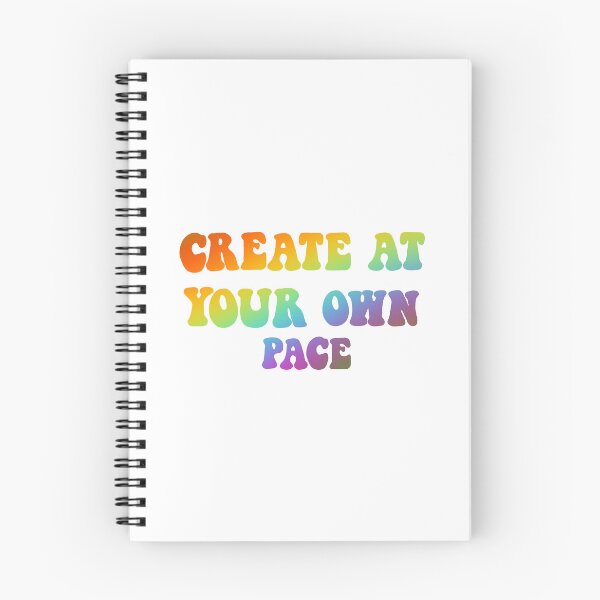 Item preview, Rainbow create at your own pace design designed and sold by Bizzybuys1.
