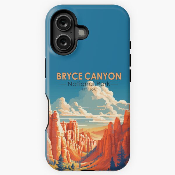 Item preview, Bryce Canyon National Park Travel Art Vintage designed and sold by KrisSidDesigns.