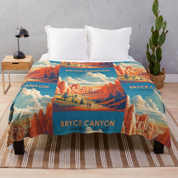 Item preview, Bryce Canyon National Park Travel Art Vintage designed and sold by KrisSidDesigns.