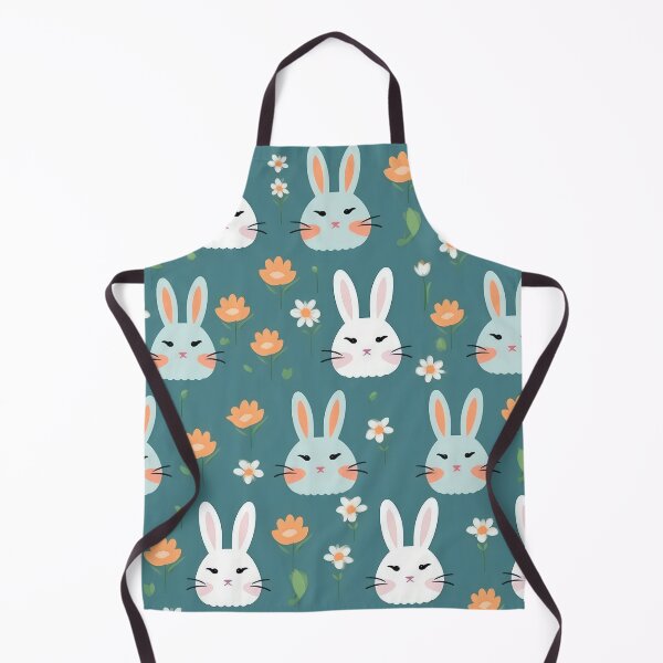 Item preview, Bunnies Pattern designed and sold by SpicyGraphicArt.