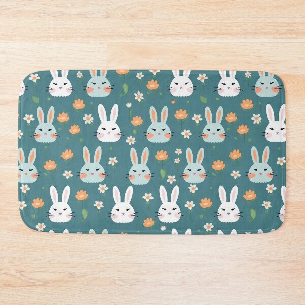 Item preview, Bunnies Pattern designed and sold by SpicyGraphicArt.