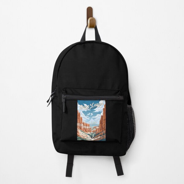 Item preview, Bryce Canyon National Park Trail Illustration Vintage designed and sold by KrisSidDesigns.