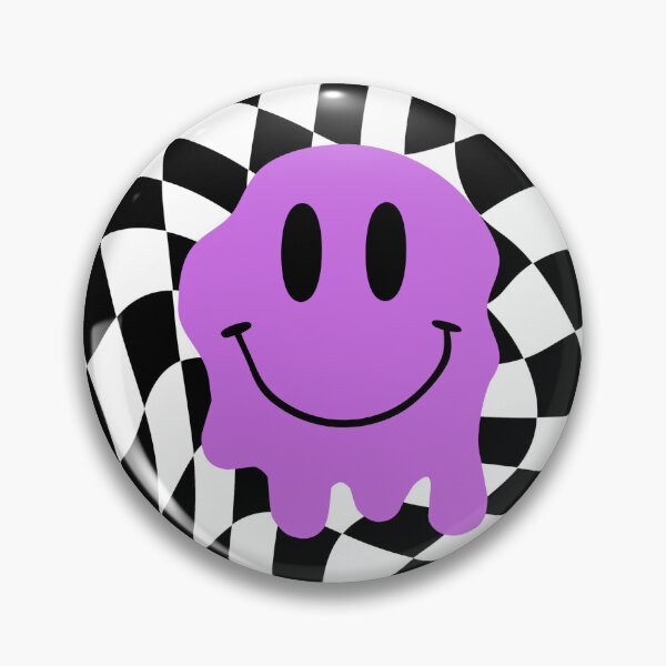 Item preview, Light Purple Melting Smiley Face designed and sold by eliana01019.