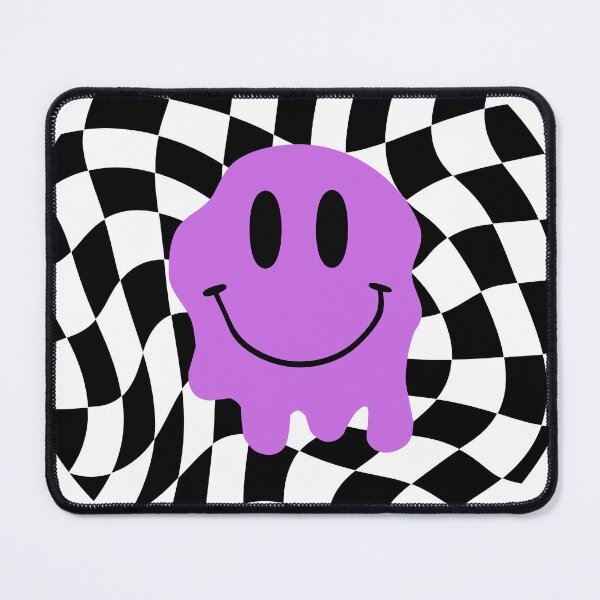Item preview, Light Purple Melting Smiley Face designed and sold by eliana01019.