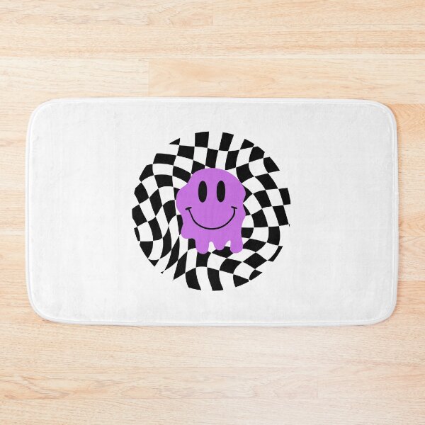 Item preview, Light Purple Melting Smiley Face designed and sold by eliana01019.