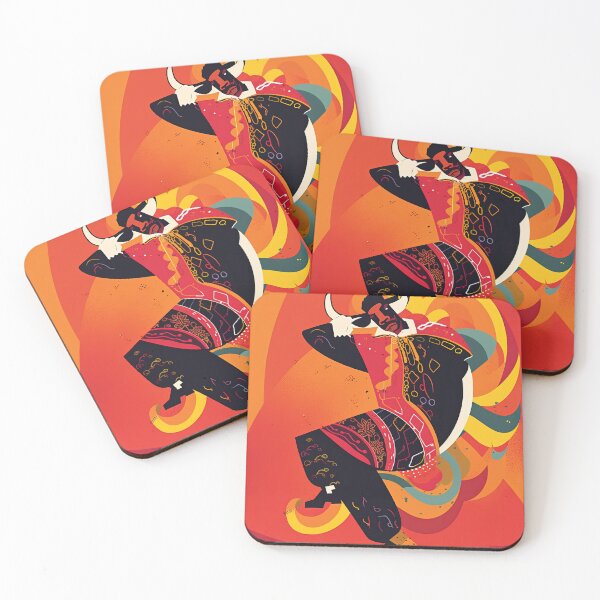 Item preview, Mystic Matadors: Abstract Surrealistic Paintings for Home Decor designed and sold by Rick Navarro.