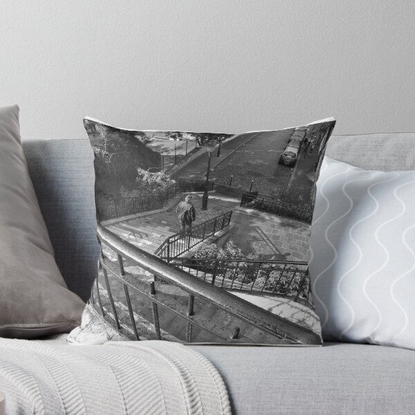 Item preview, Stairs and street, Montmartre, Paris designed and sold by lightworks.