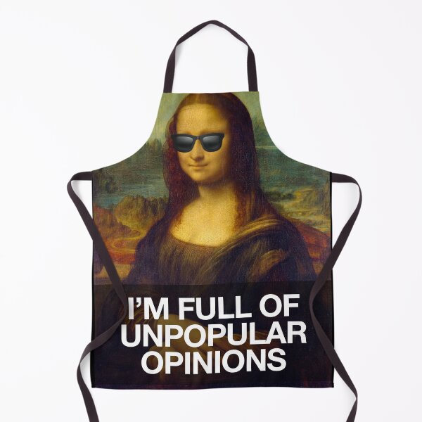 Item preview, Unpopular opinions, Mona Lisa with I’m full of unpopular opinions quote designed and sold by Giovanni-c.