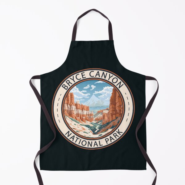 Item preview, Bryce Canyon National Park Trail Illustration Travel Art designed and sold by KrisSidDesigns.
