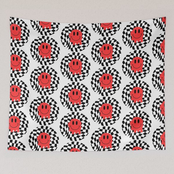 Item preview, Red Melting Smiley Face designed and sold by eliana01019.