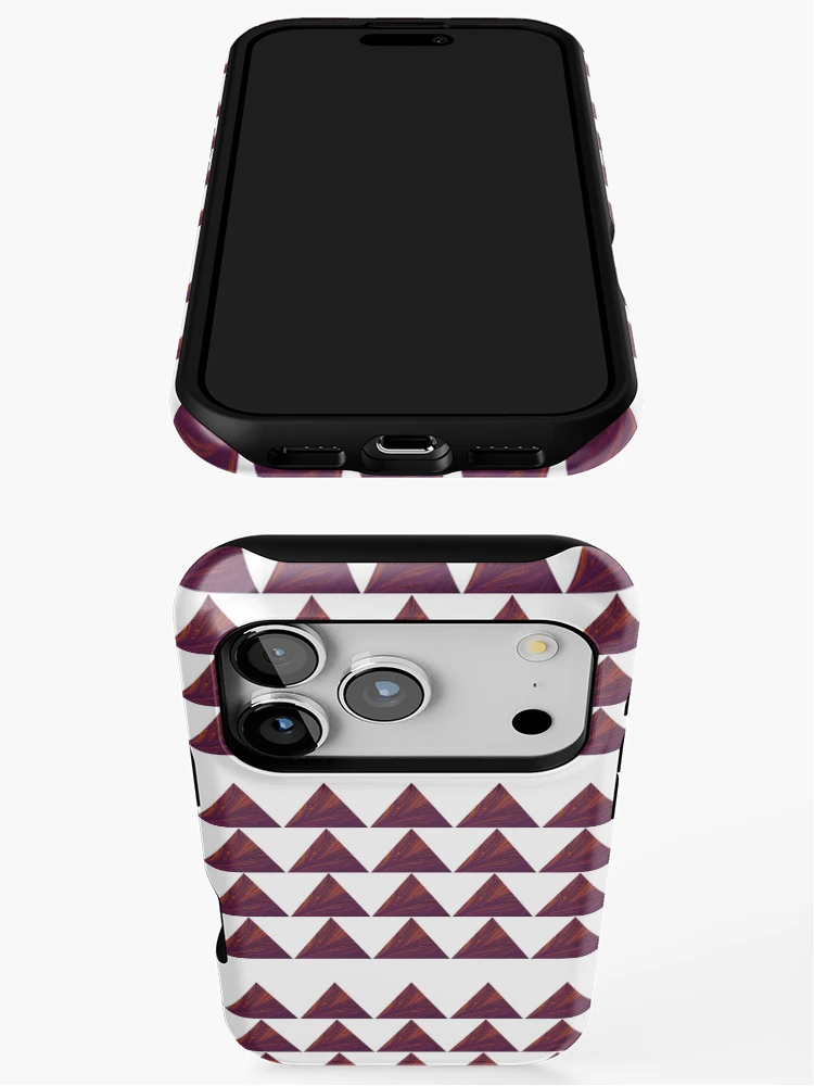 Thumbnail 3 of 4, iPhone Case, Pyramid Pattern designed and sold by YourPattern.