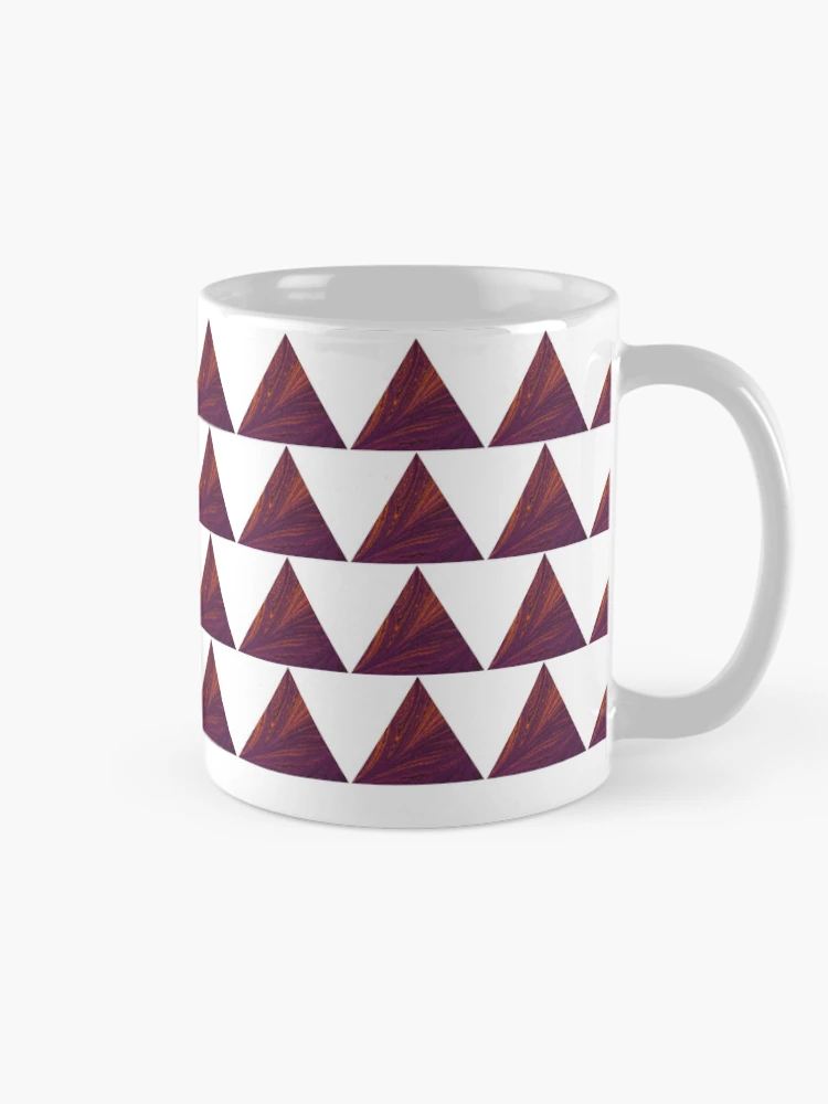 Thumbnail 3 of 6, Coffee Mug, Pyramid Pattern designed and sold by YourPattern.