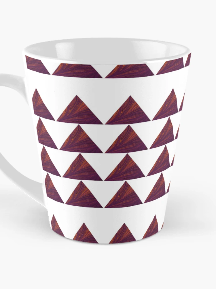 Thumbnail 3 of 4, Coffee Mug, Pyramid Pattern designed and sold by YourPattern.