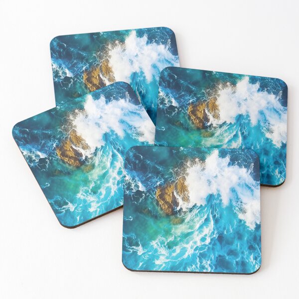 Artikelvorschau, Ocean Waves Crashing On The Shore entworfen und verkauft von AdrianGrosu.