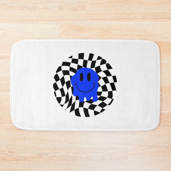 Item preview, Dark Blue Melting Smiley Face designed and sold by eliana01019.