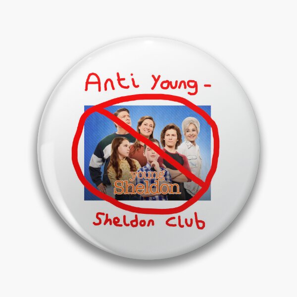 Item preview, Anti Young Sheldon Club - Young Sheldon designed and sold by dolphinsarec.
