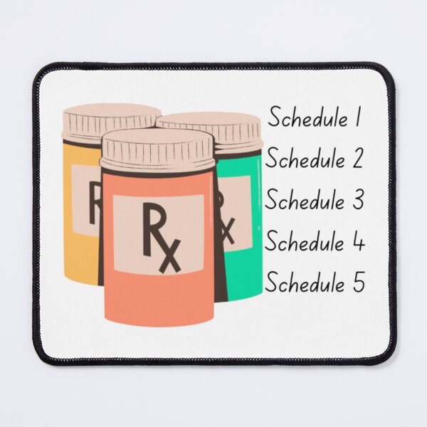 Item preview, Drug Schedule designed and sold by princesssomo21.