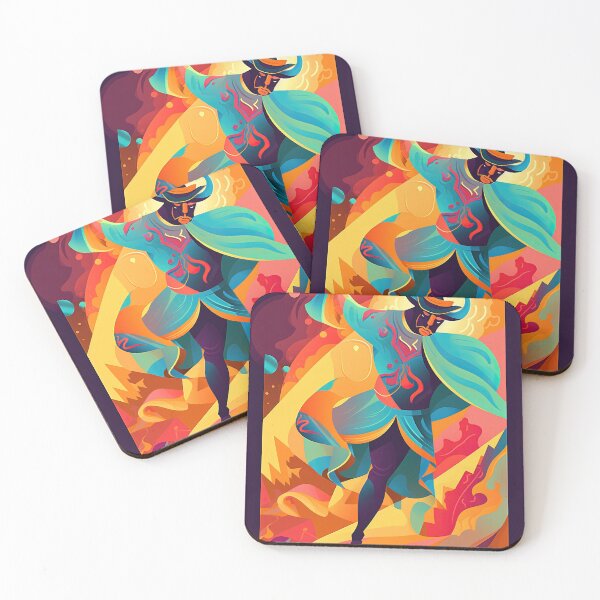 Item preview, Mystic Matadors: Abstract Surrealistic Paintings for Home Decor designed and sold by Rick Navarro.
