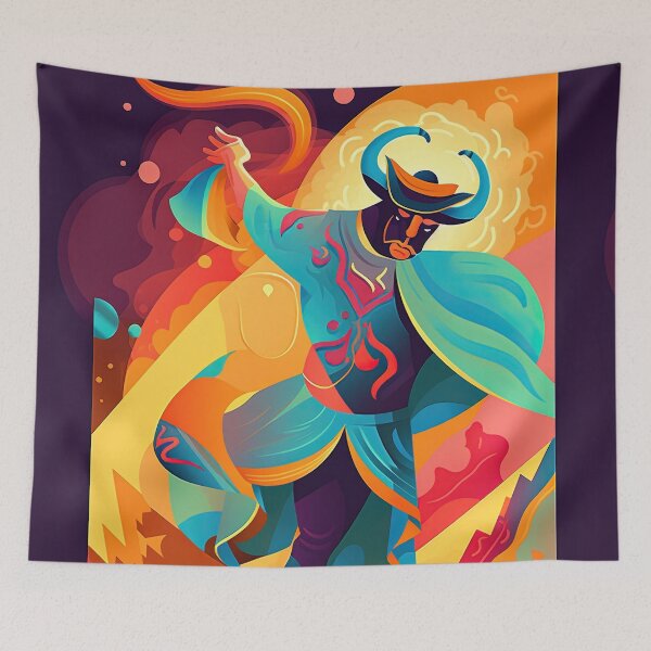 Item preview, Mystic Matadors: Abstract Surrealistic Paintings for Home Decor designed and sold by Rick Navarro.