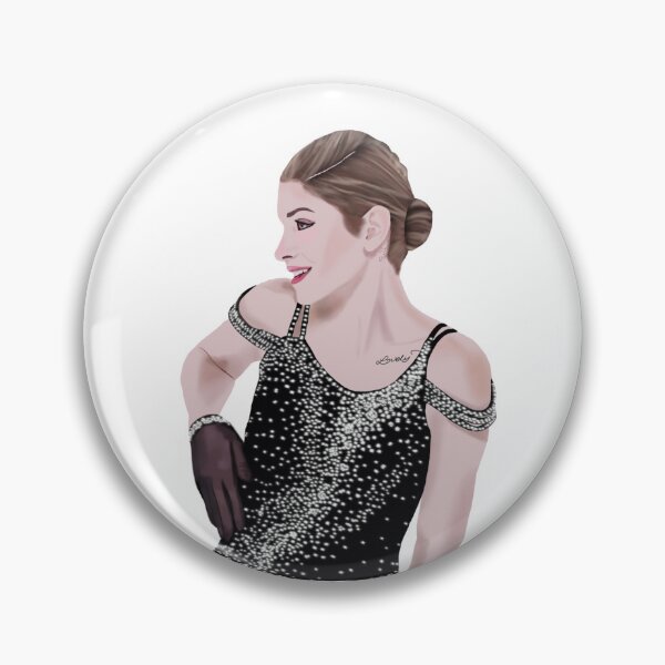 Item preview, Aliona Kostornaia Sticker | Figure Skating Sticker designed and sold by fskatingprints.