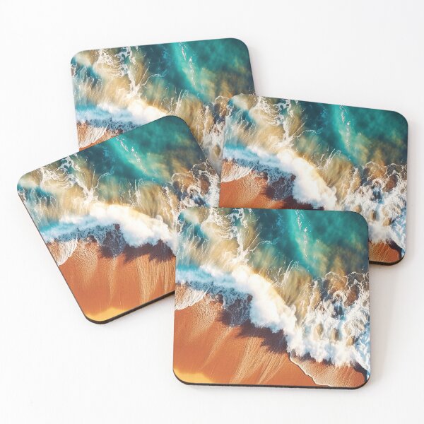 Artikelvorschau, Ocean Waves Crashing On The Shore entworfen und verkauft von AdrianGrosu.