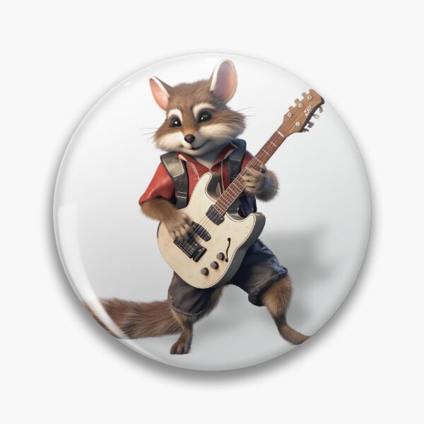 Artikelvorschau, fantasy animal playing guitar - Different logo size, position? Email me - entworfen und verkauft von Picture-Art.